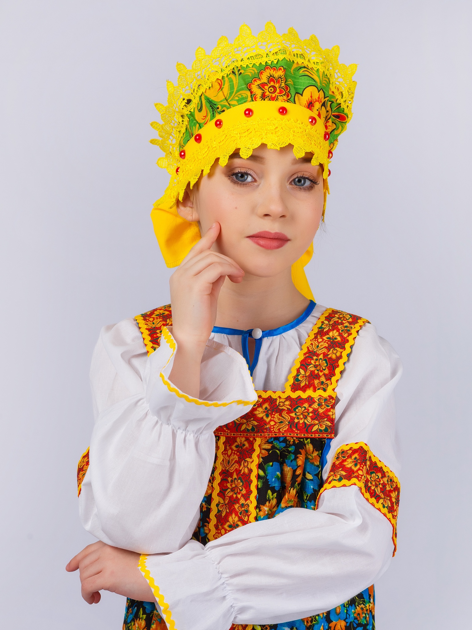 фото Шляпа карнавальная Gala-Вальс Масленица желтая, желтый
