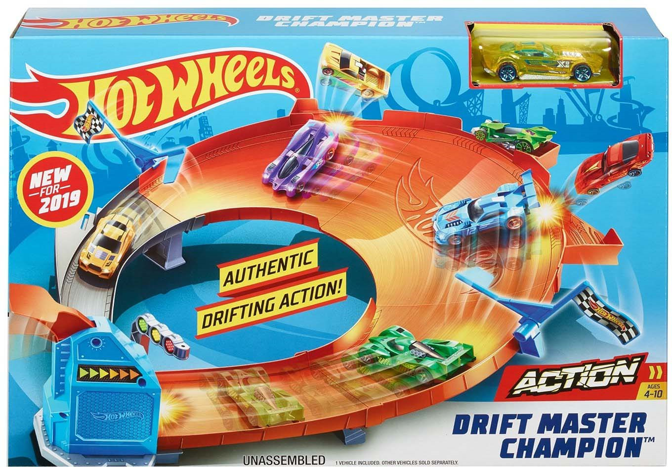 фото Игрушечный трек Hot Wheels "Гоночный игровой набор", GBF81