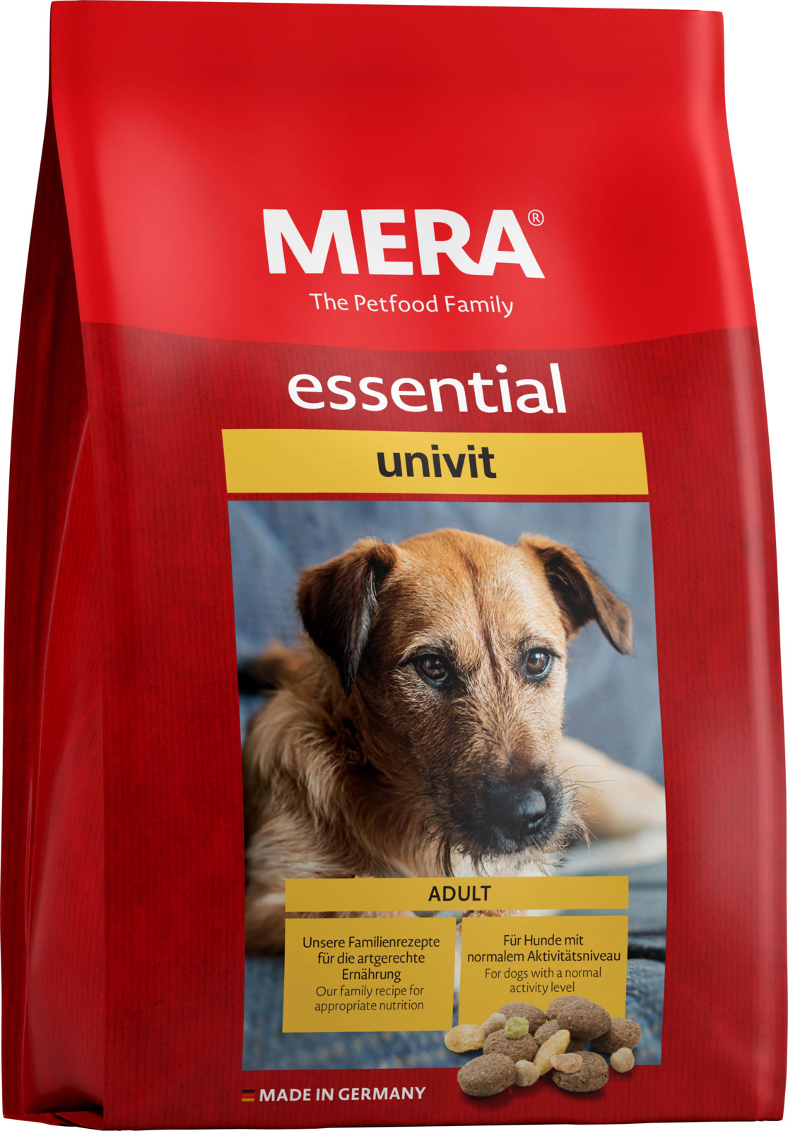 фото Корм сухой MERA Essential Univit, для собак, 1 кг