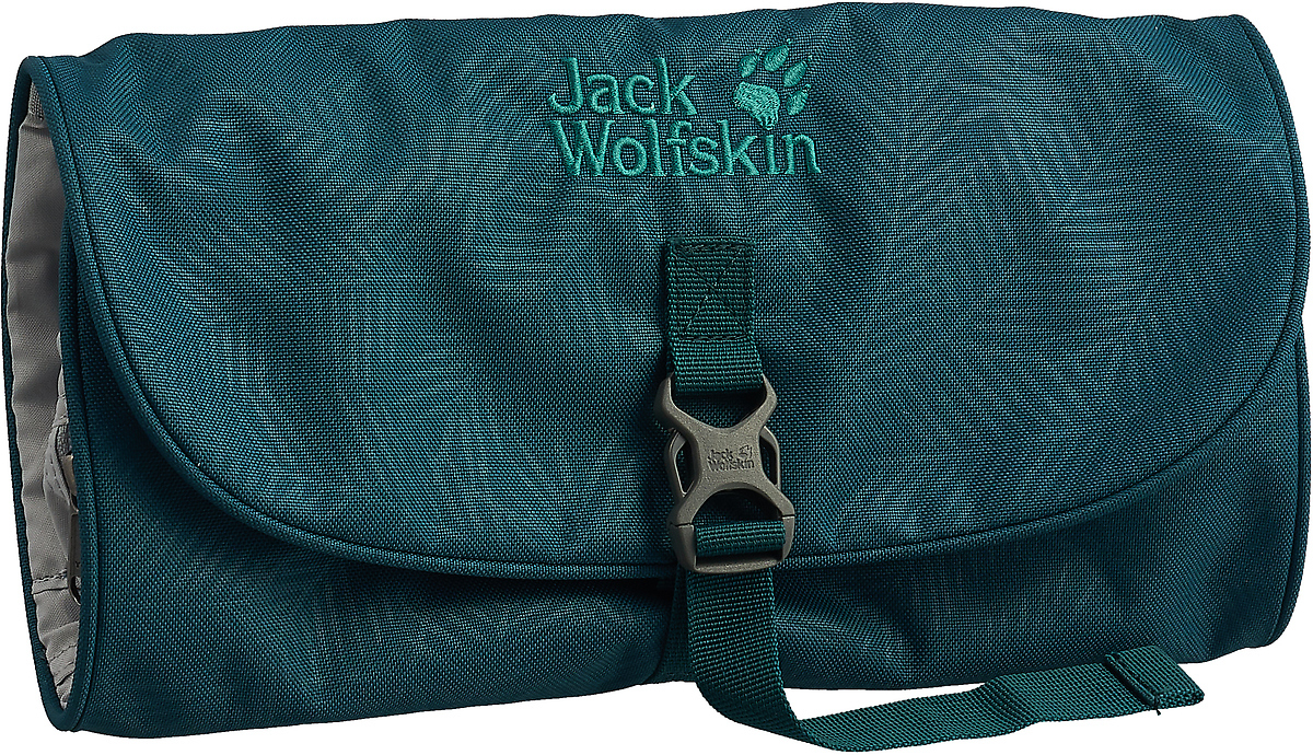 фото Дорожная косметичка Jack Wolfskin Waschsalon, 86130-8037, зеленый