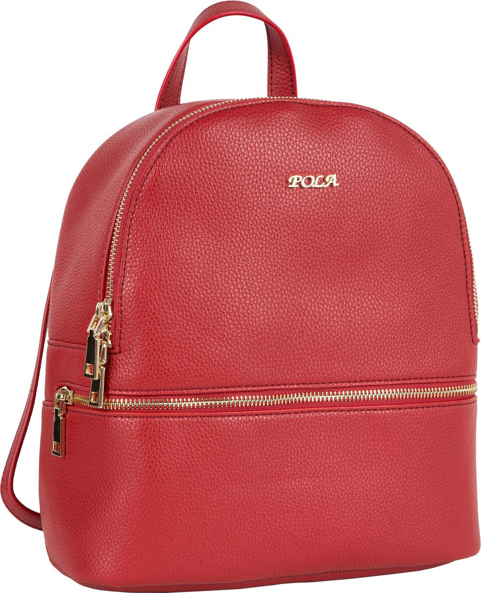 фото Сумка-рюкзак женская Pola, 81031, красный
