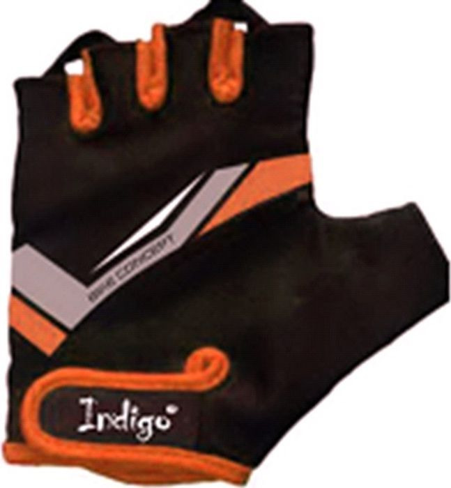Велоперчатки мужские Indigo, SB-01-8206, черный, размер L