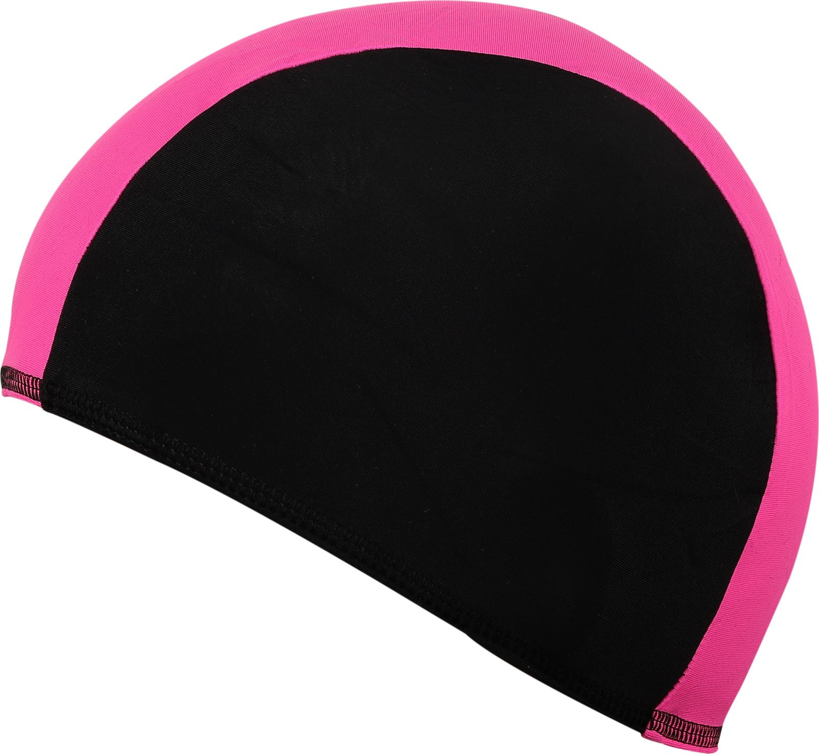 Шапочка для плавания Indigo, SM-089, черный, розовый