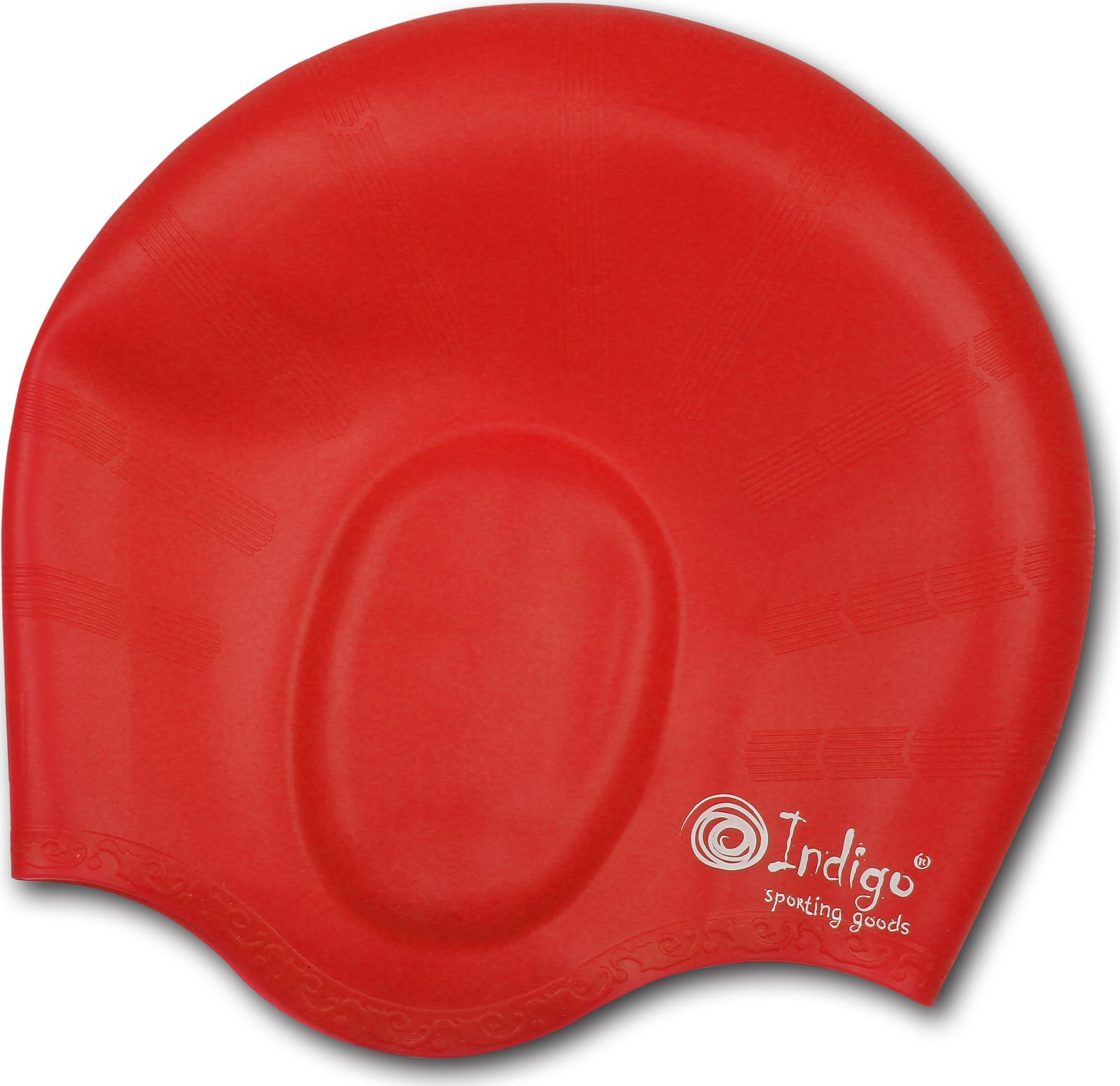 Шапочка для плавания Indigo, 407 SC, красный