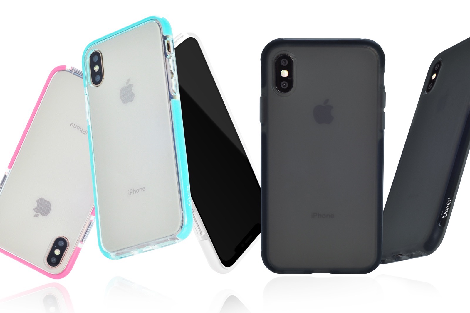 фото Чехол для сотового телефона Gurdini Crystal Ice 906707 силикон  противоударный для Apple iPhone XR 6.1", белый