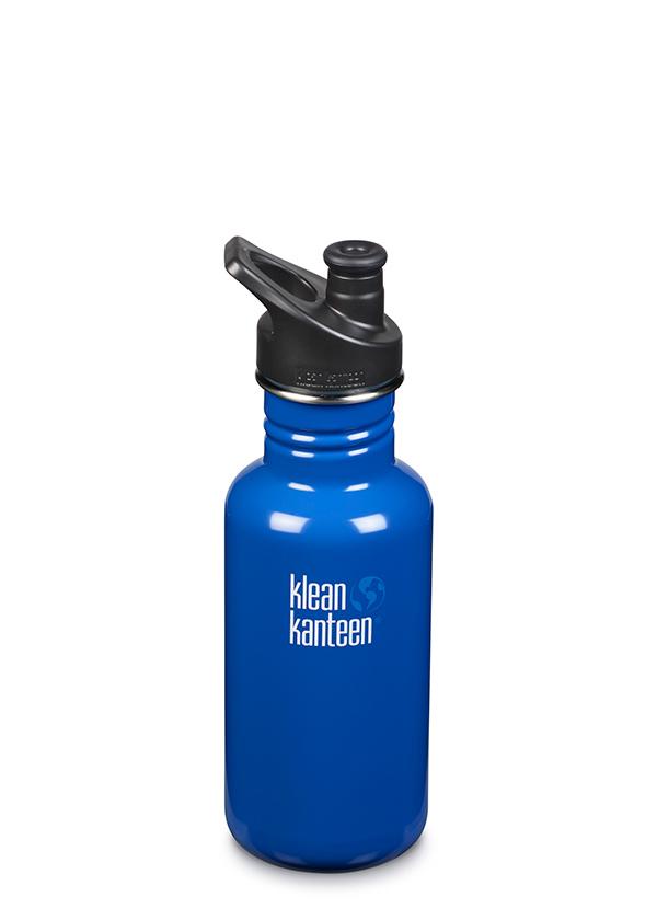 фото Бутылка для воды Klean Kanteen CLASSIC SPORT 18OZ (532 МЛ), синий