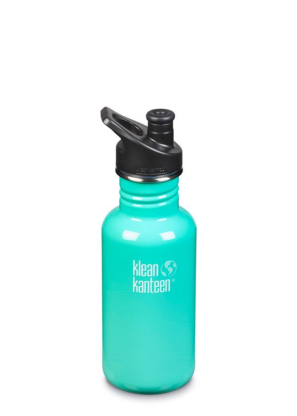 фото Бутылка для воды Klean Kanteen CLASSIC SPORT 18OZ (532 МЛ), бирюзовый