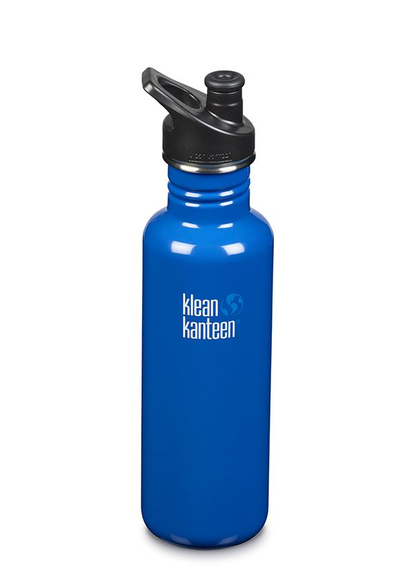 фото Бутылка для воды Klean Kanteen CLASSIC SPORT 27oz (800 мл), синий