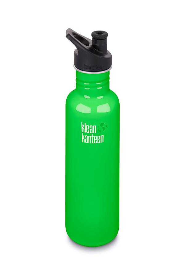 фото Бутылка для воды Klean Kanteen CLASSIC SPORT 27oz (800 мл), зеленый