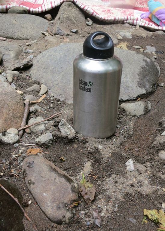 фото Бутылка для воды Klean Kanteen 1003122, серебристый