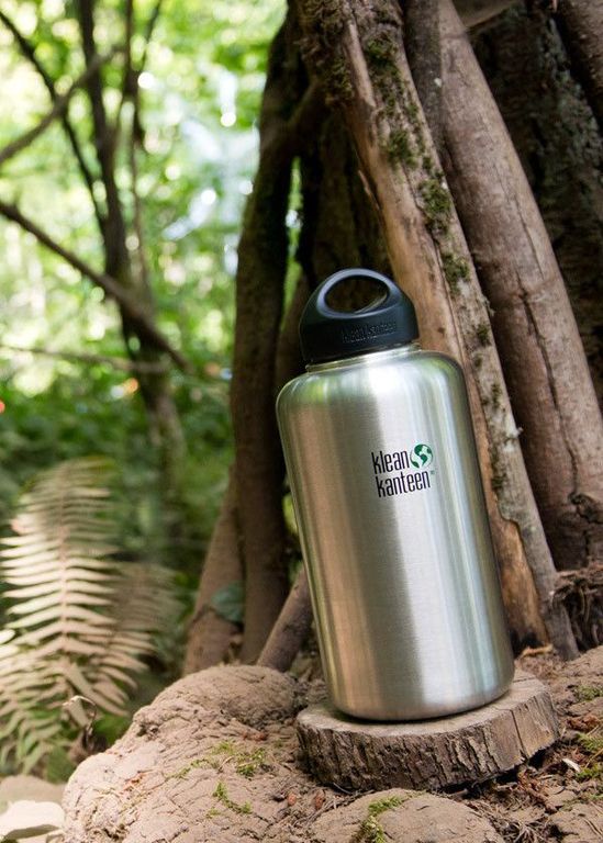 фото Бутылка для воды Klean Kanteen 1003122, серебристый