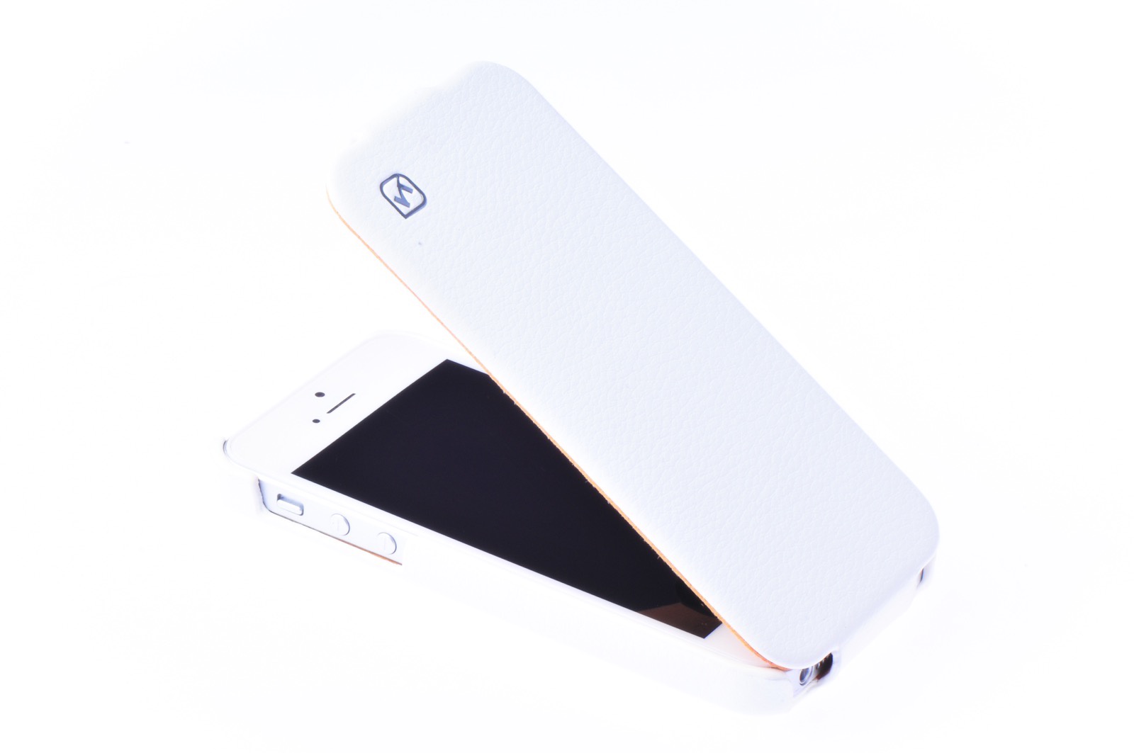 Чехол для сотового телефона Hoco экокожа ORIGINAL для Apple iPhone 5/5S/SE, белый
