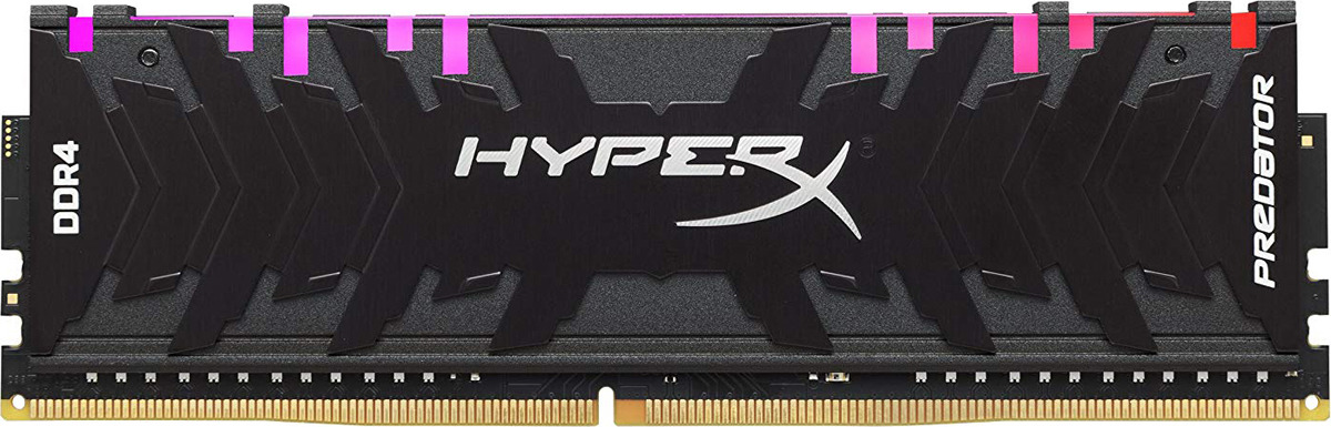 фото Модуль оперативной памяти Kingston HyperX Predator RGB DDR4 DIMM 8Гб 3600MHz CL17, HX436C17PB3A/8