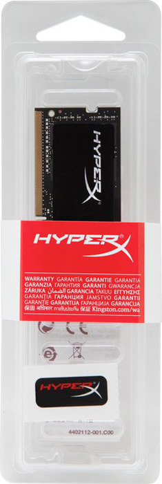 фото Модуль оперативной памяти HyperX Impact DDR4 SODIMM, HX429S17IB/16, черный