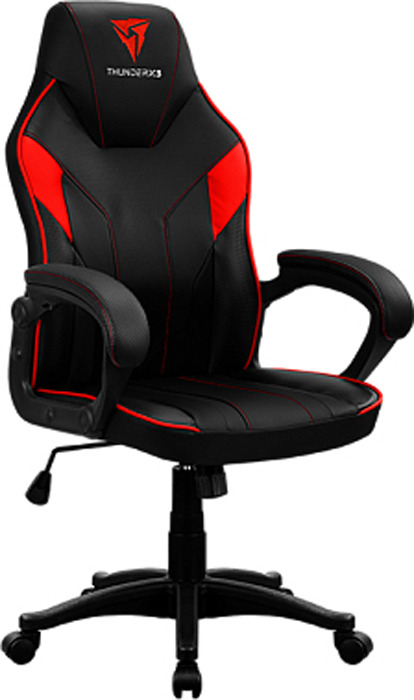 фото Игровое кресло ThunderX3 EC1, TX3-EC1BR, красный, черный