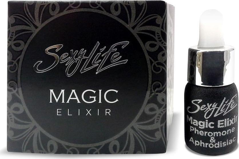 фото Масло массажное Sexy Life Magic Elixir эфирное с афродизиаками, SLMAGICELX-5, 5 мл