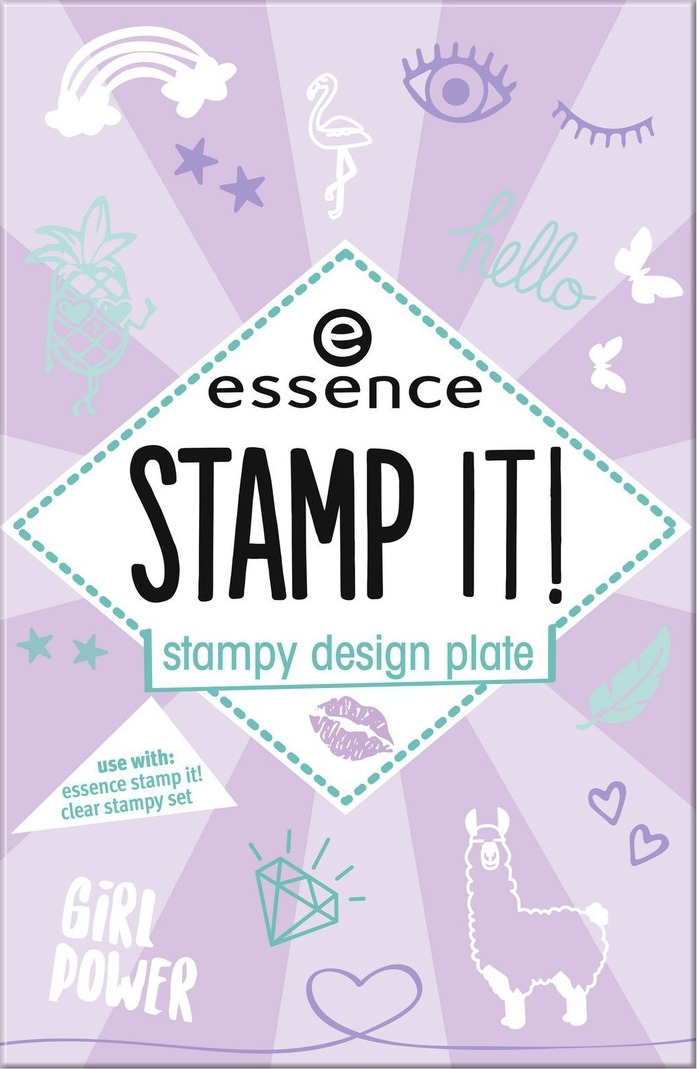 фото Трафарет для штампа Essence Stamp it!, №01, 17 г