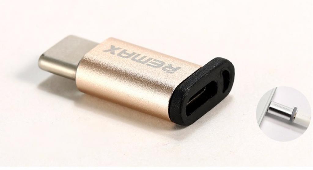 все цены на Адаптер-переходник REMAX RA-USB1, золотой онлайн