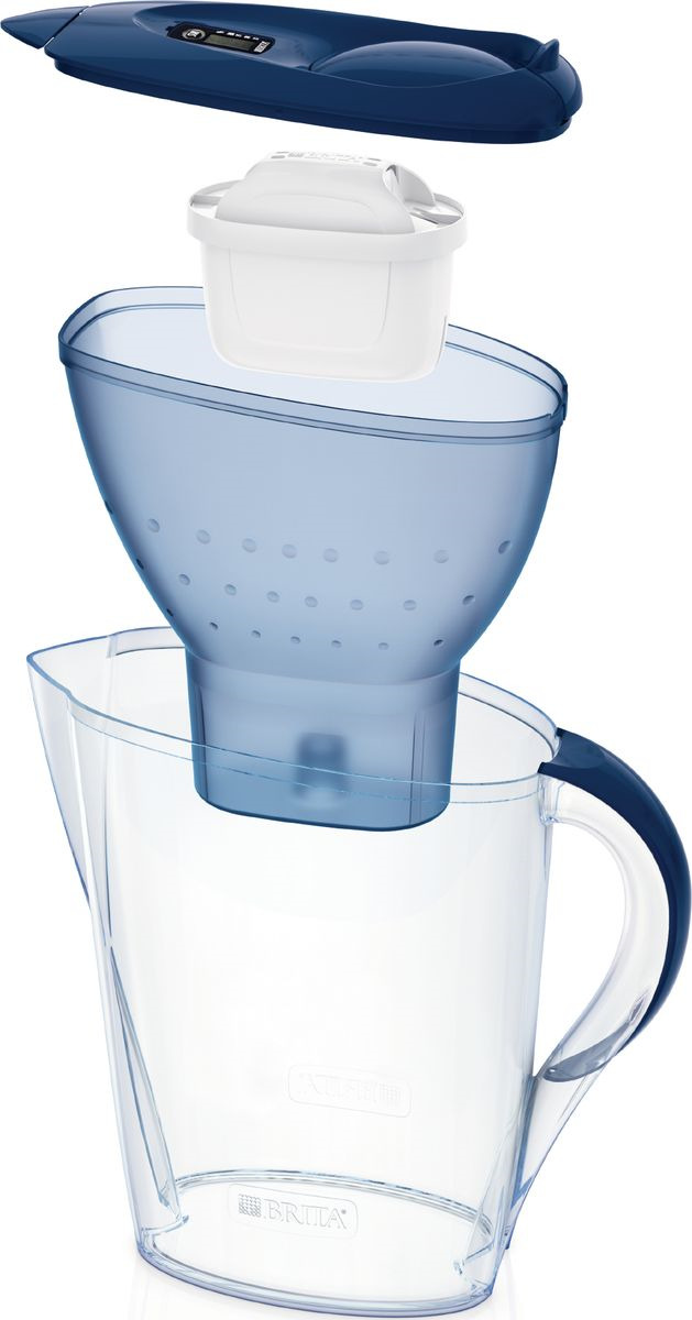 фото Фильтр-кувшин Brita Marella XL, синий, 3,5 л