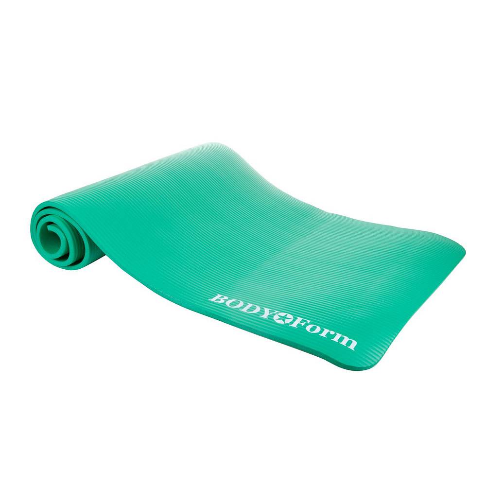 Коврик для йоги и фитнеса BodyForm BF-YM04, зеленый