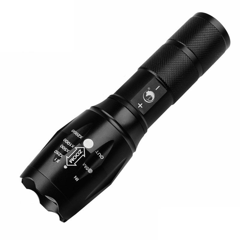 Ручной фонарь SZQ-ZQ-G7000A-EU, черный