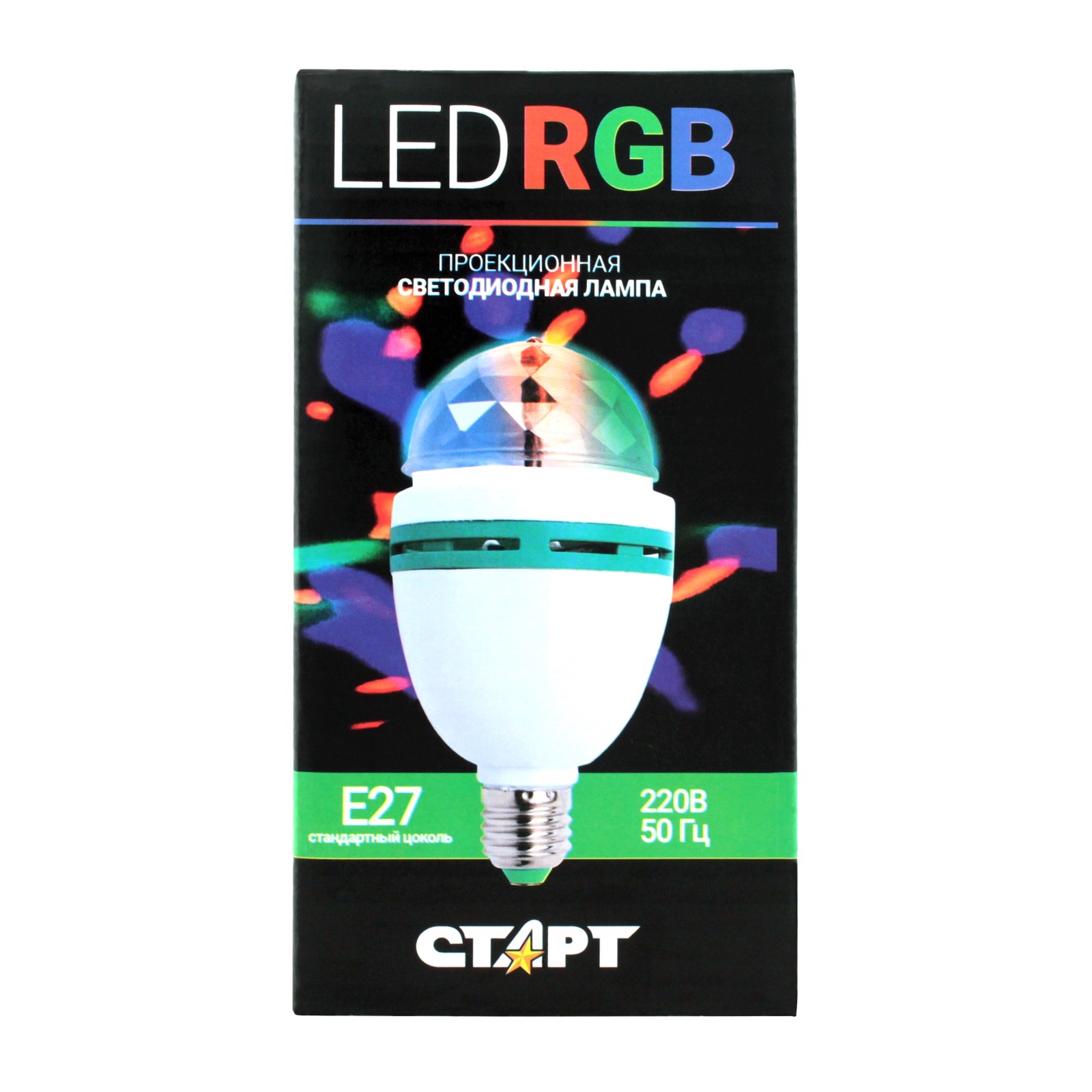 фото Лампа СТАРТ LED Disco RGB E27