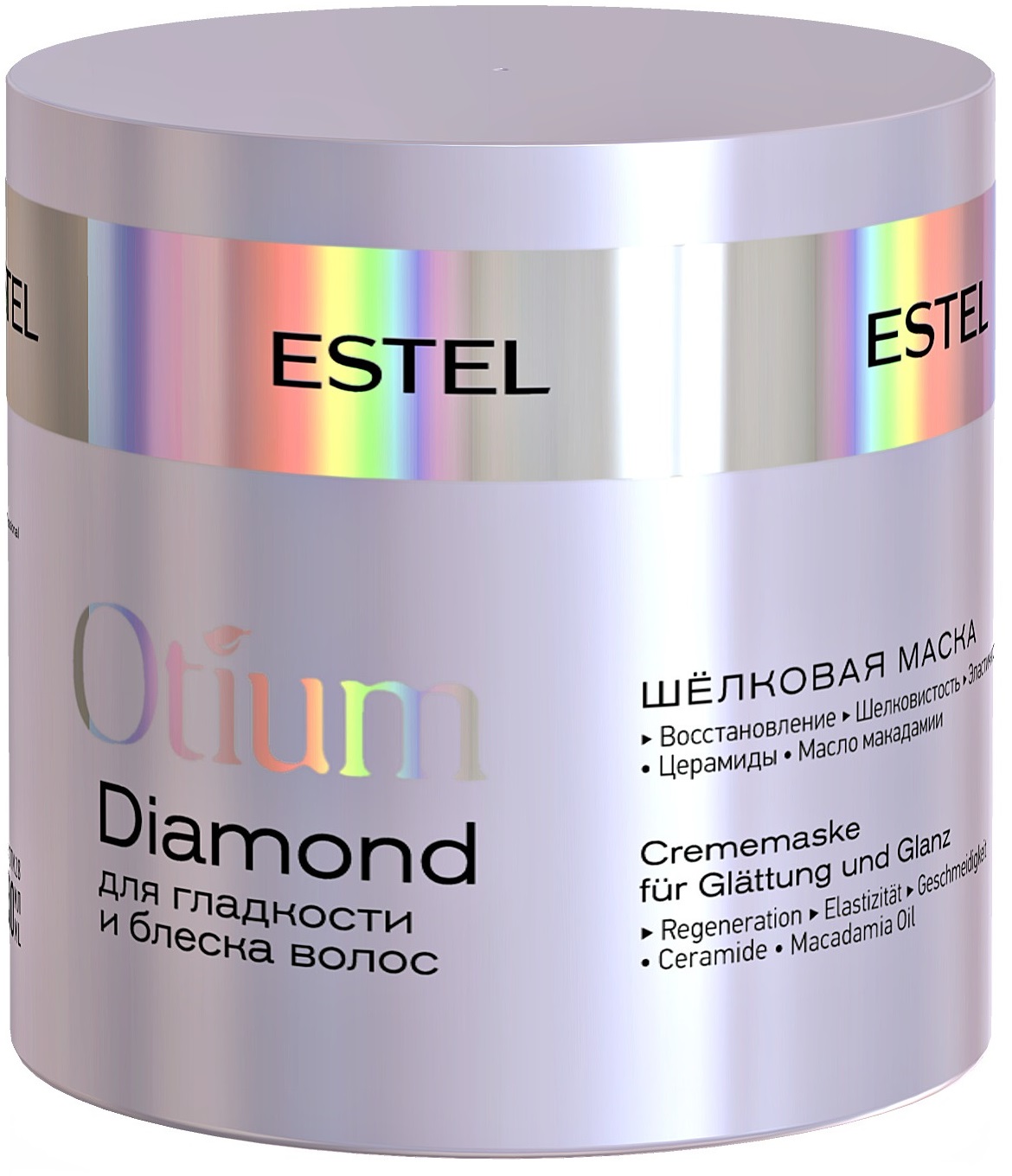 фото Маска для волос ESTEL PROFESSIONAL OTIUM DIAMOND для гладкости и блеска шелковая 300 мл