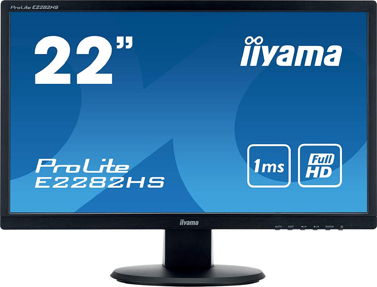 фото Монитор Iiyama 21.5" ProLite E2282HS-B1, черный