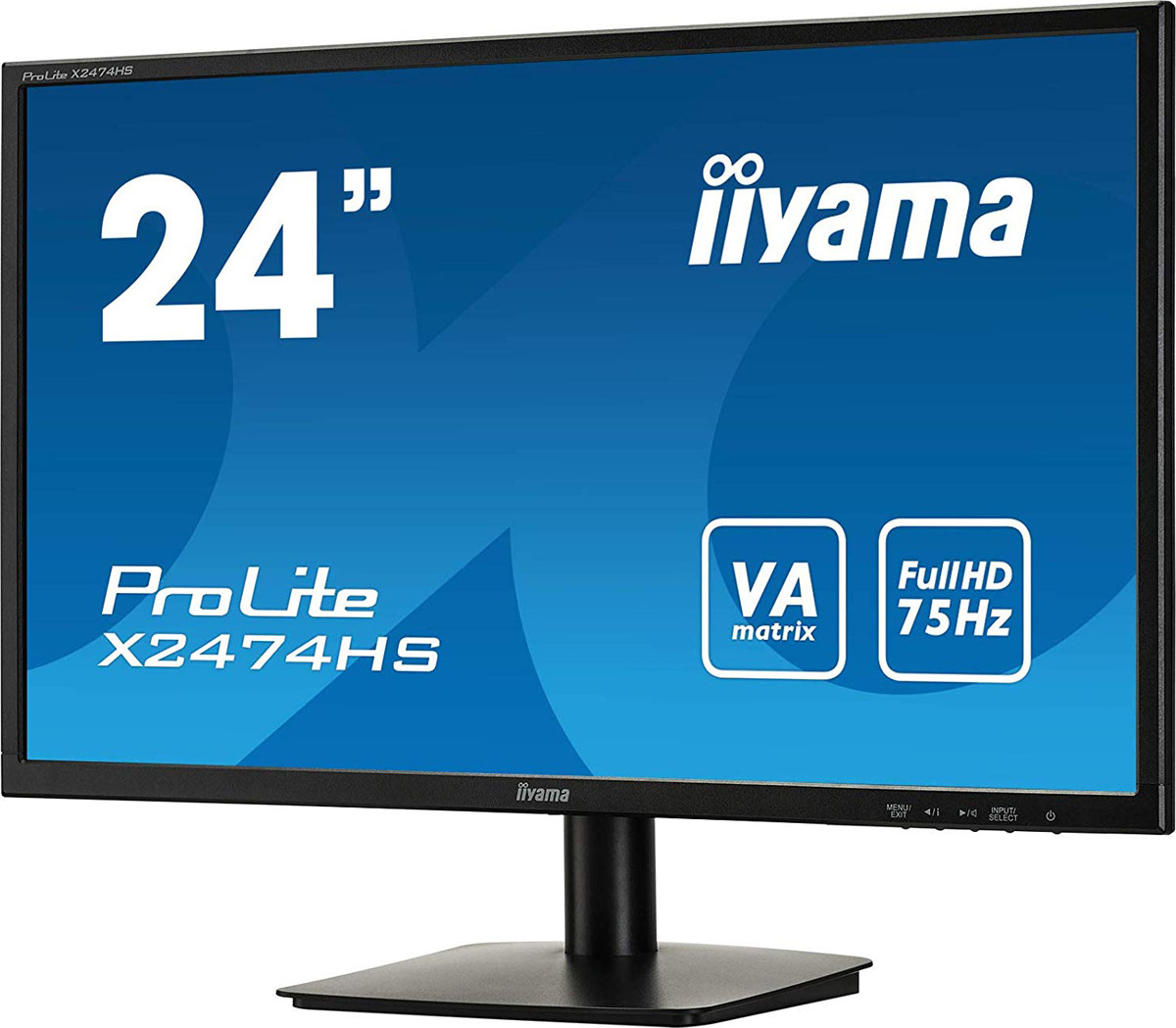 фото Монитор Iiyama 23.6" X2474HS-B1, черный