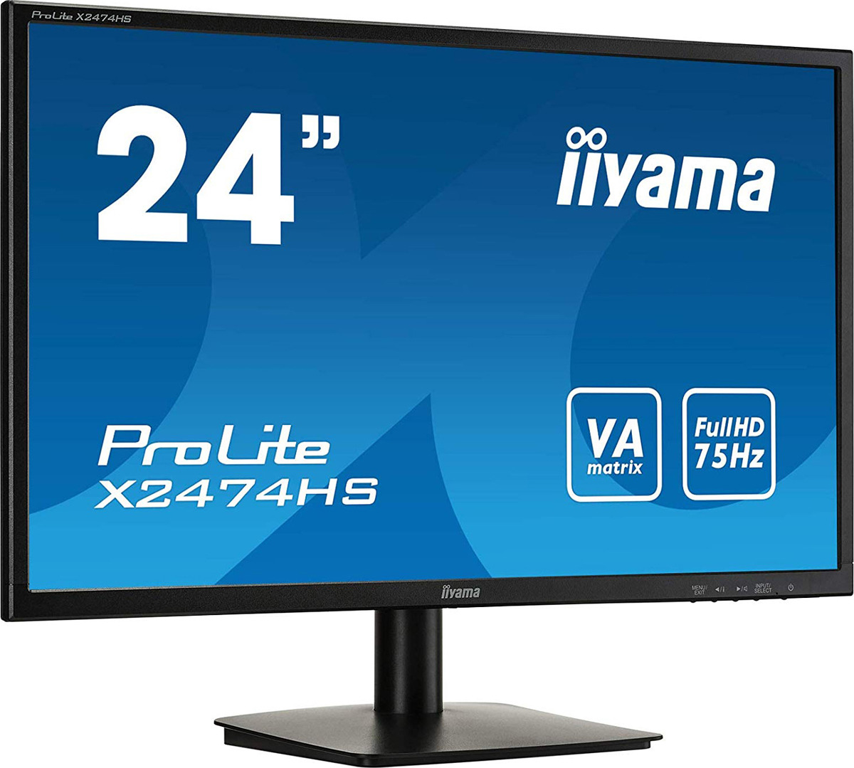 фото Монитор Iiyama 23.6" X2474HS-B1, черный