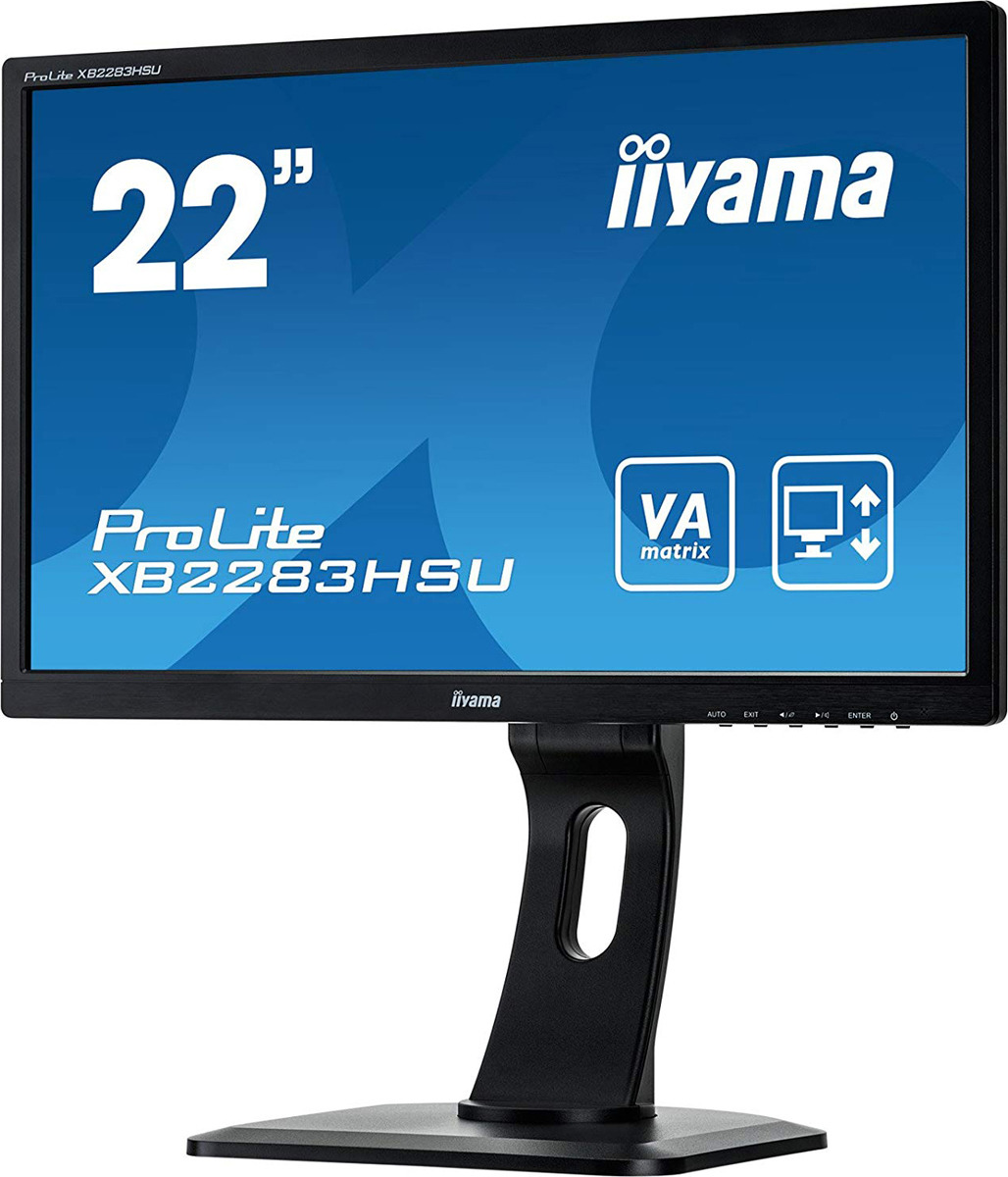 фото Монитор Iiyama 21.5" ProLite XB2283HSU-B1DP, черный