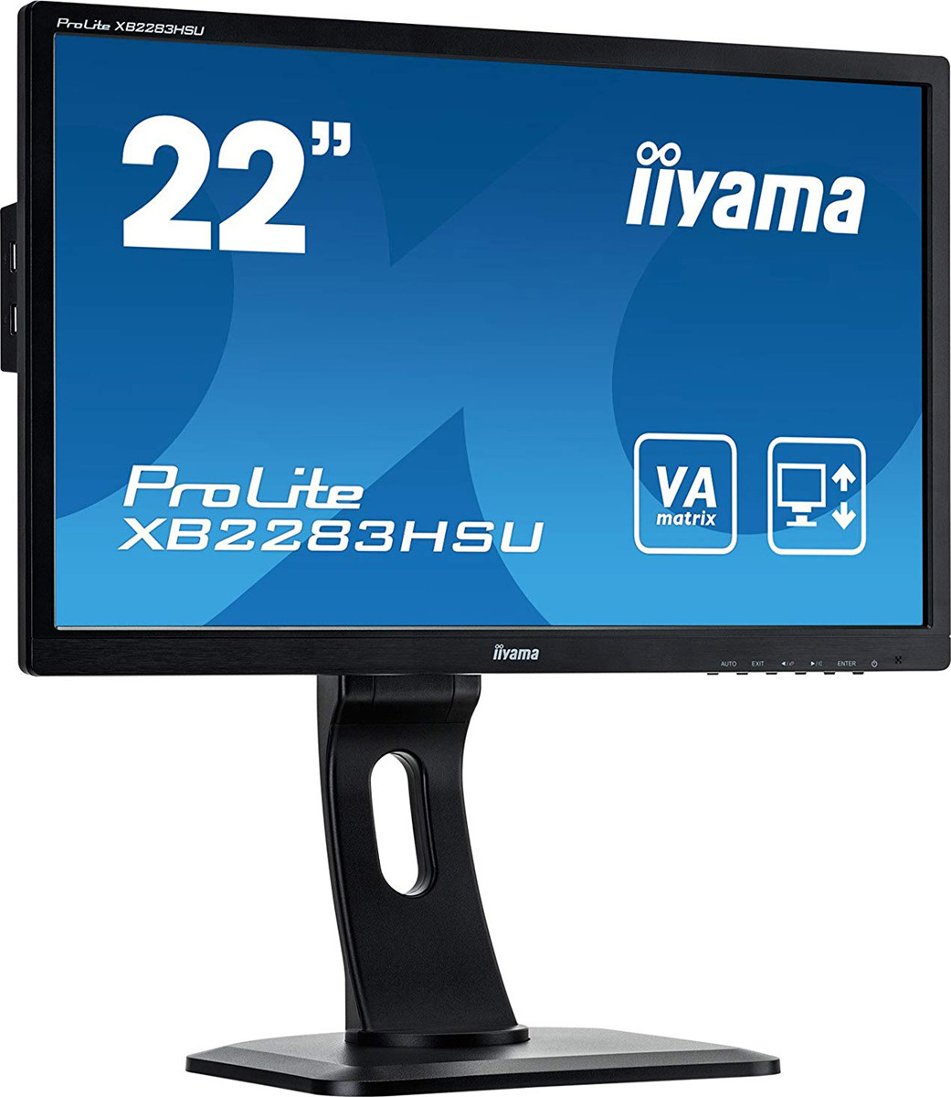 фото Монитор Iiyama 21.5" ProLite XB2283HSU-B1DP, черный