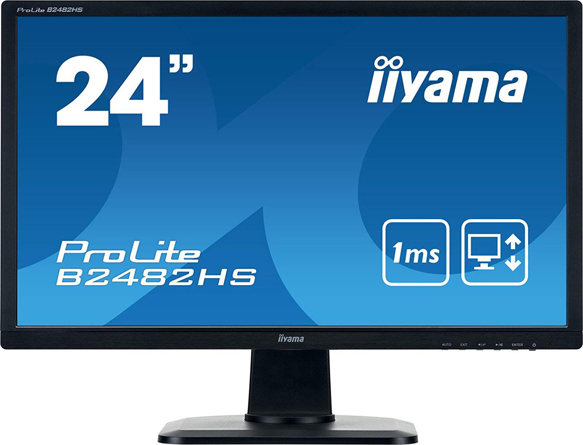 фото Монитор Iiyama 24" ProLite B2482HS-B1, черный