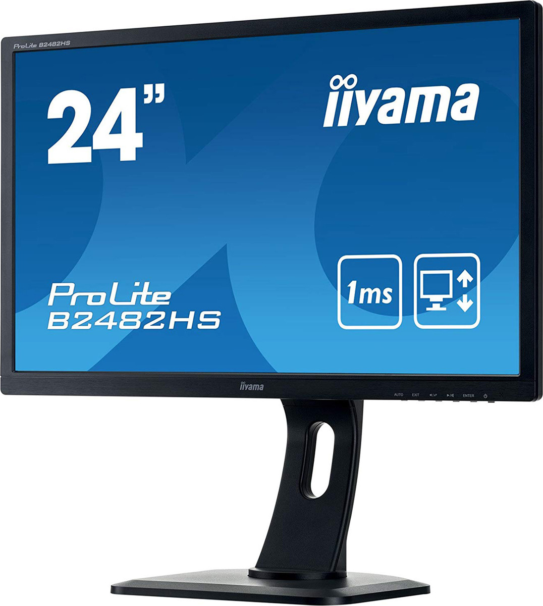 фото Монитор Iiyama 24" ProLite B2482HS-B1, черный