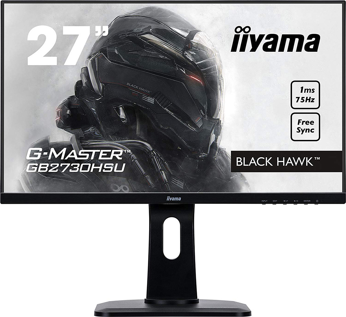 фото Монитор Iiyama 27" GB2730HSU-B1, черный