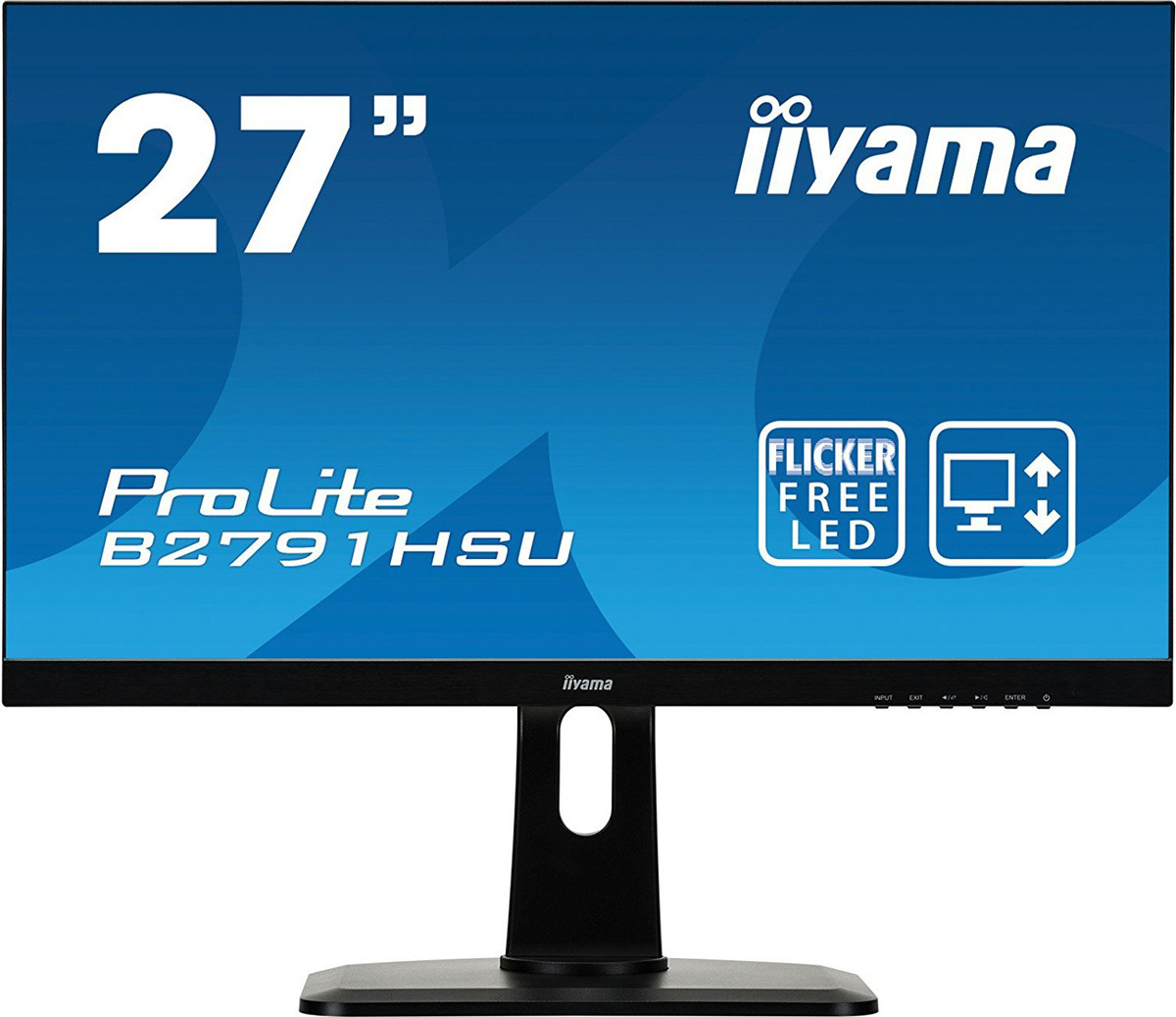 фото Монитор Iiyama 27" ProLite B2791HSU-B1, черный