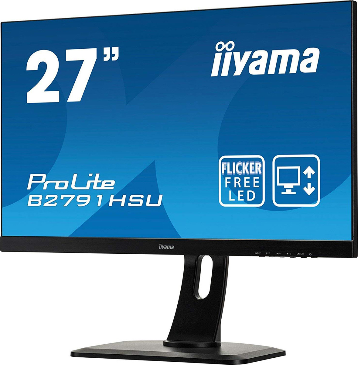 фото Монитор Iiyama 27" ProLite B2791HSU-B1, черный