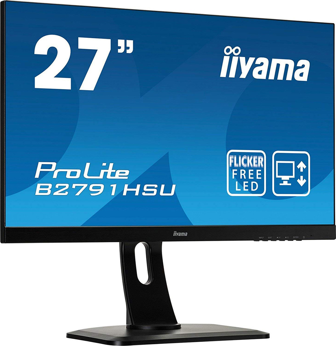 фото Монитор Iiyama 27" ProLite B2791HSU-B1, черный