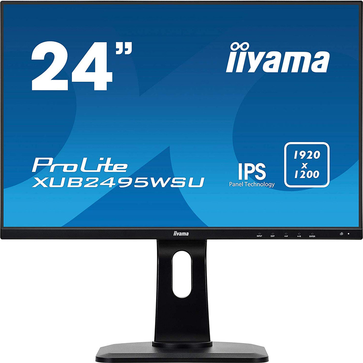 фото Монитор Iiyama 24.1" ProLite XUB2495WSU-B1, черный