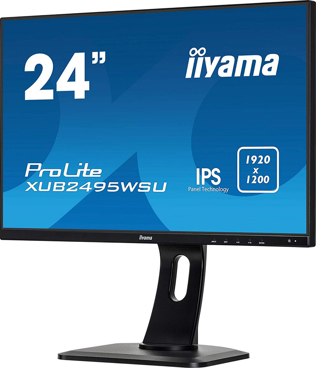 фото Монитор Iiyama 24.1" ProLite XUB2495WSU-B1, черный