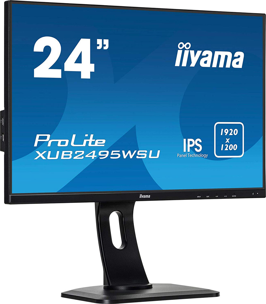 фото Монитор Iiyama 24.1" ProLite XUB2495WSU-B1, черный