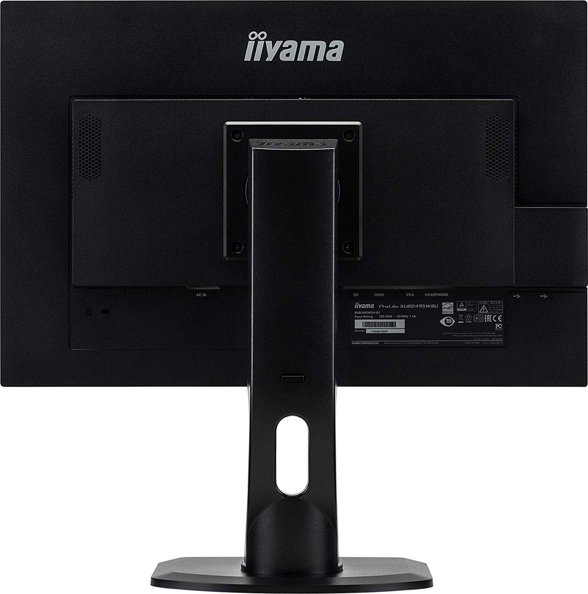 фото Монитор Iiyama 24.1" ProLite XUB2495WSU-B1, черный