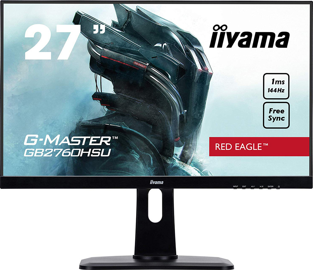 фото Монитор Iiyama 27" G-Master GB2760HSU-B1, черный