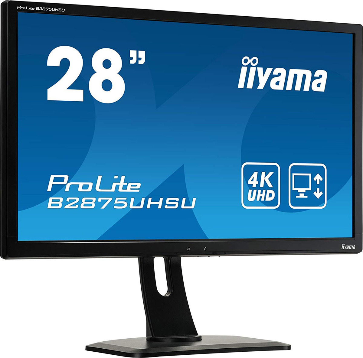 фото Монитор Iiyama 28" ProLite B2875UHSU-B1, черный