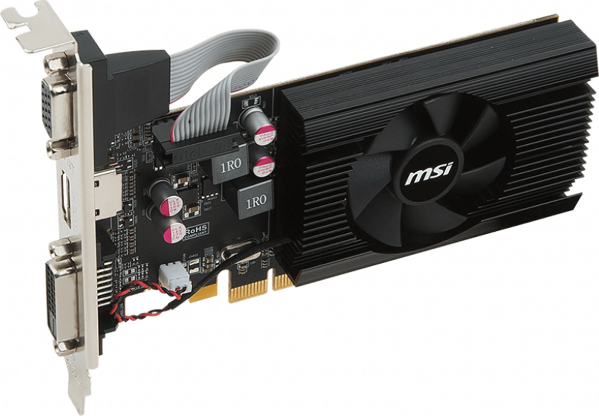 фото Видеокарта MSI Radeon R7 240 2GD3 64b LP 2GB