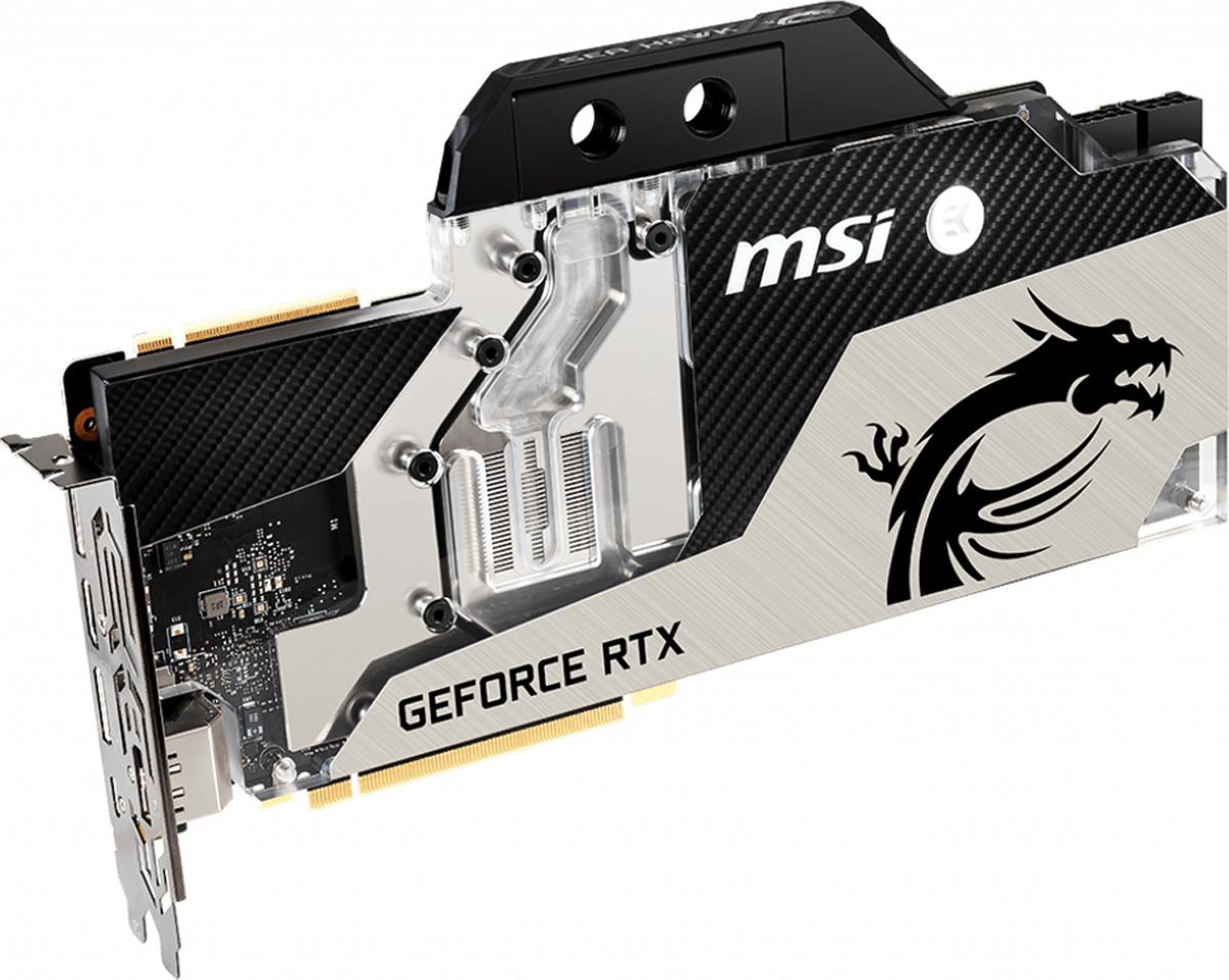 фото Видеокарта MSI GeForce RTX 2080 SEA HAWK EK X 8GB