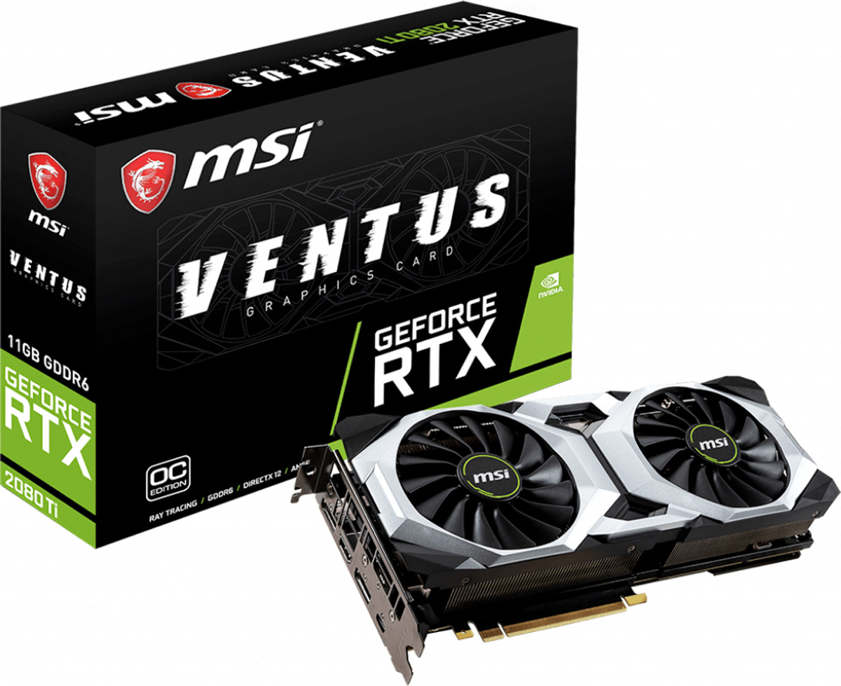 фото Видеокарта MSI GeForce RTX 2080 Ti VENTUS OC 11GB