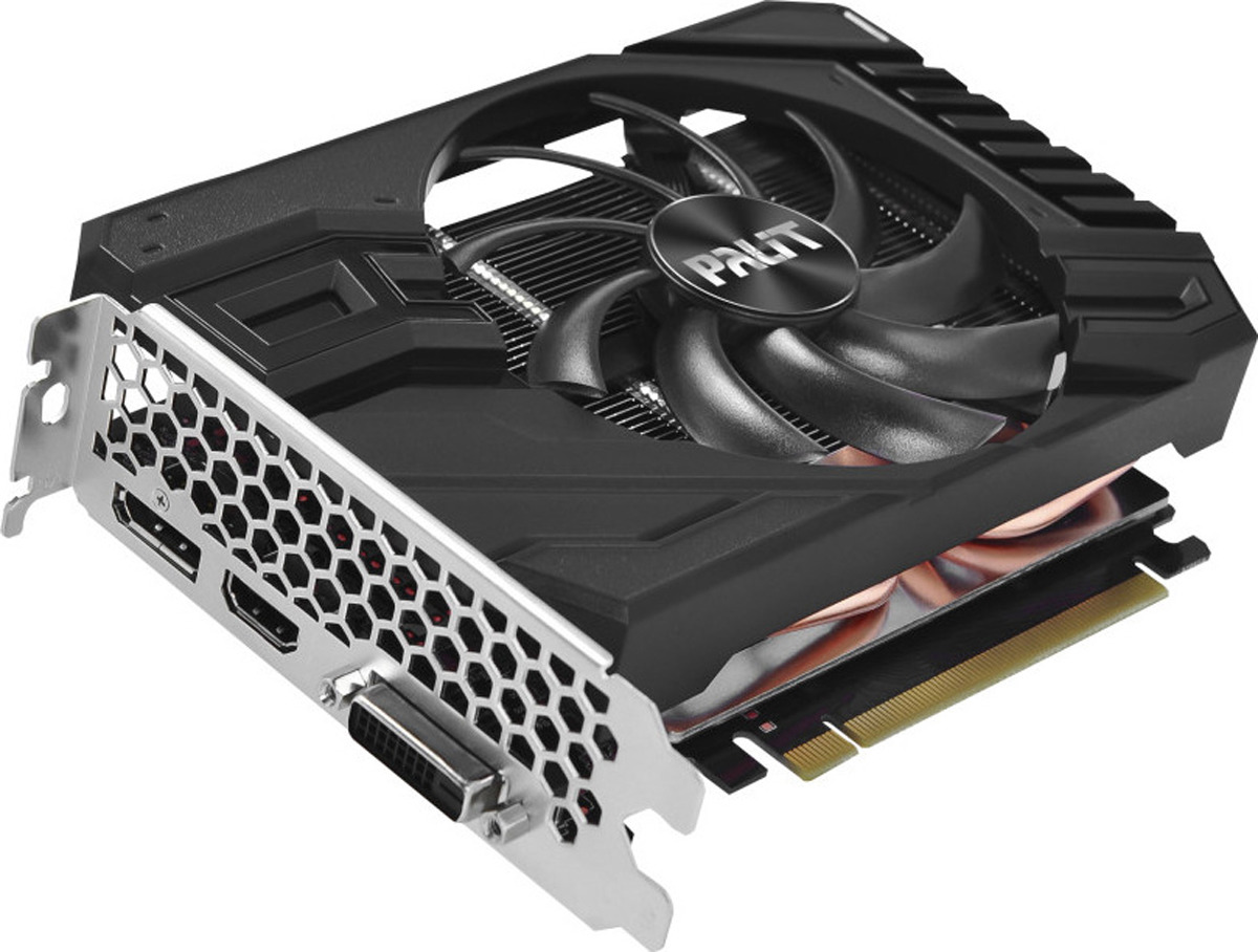 фото Видеокарта Palit GeForce RTX 2060 StormX OC 6GB, NE62060S18J9-161F