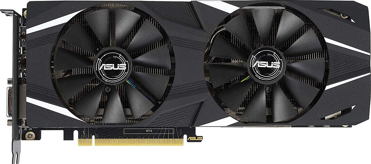 фото Видеокарта ASUS Dual GeForce RTX 2060 Advanced 6GB, DUAL-RTX2060-A6G