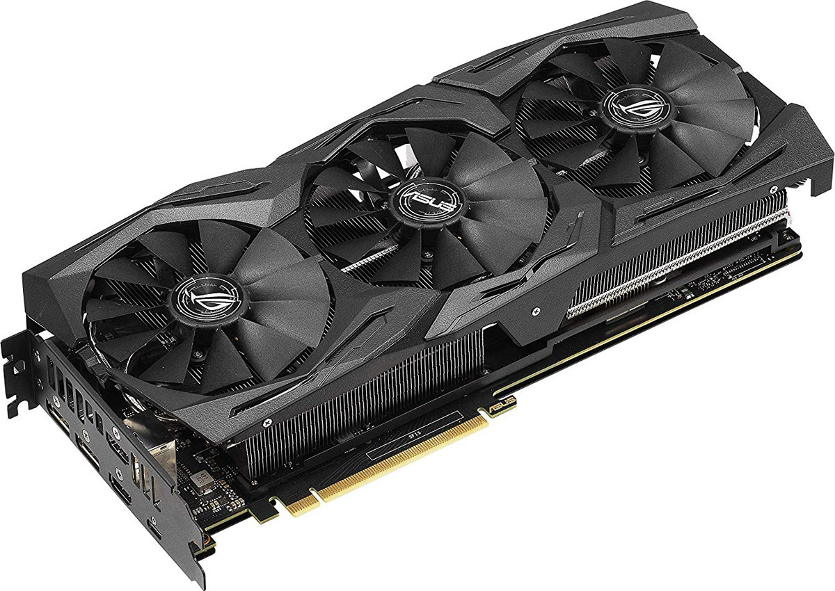 фото Видеокарта ASUS ROG Strix GeForce RTX 2070 8GB, ROG-STRIX-RTX2070-8G-GAMING